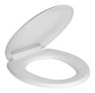 Imagen de TAPA INODORO PLASTICA SLOW CLOSE RAVENA DECA