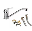 Imagen de GRIFO COCINA MESA SALIDA HORIZONTAL MONOC.40mm CROMO  VALENCIA DMC