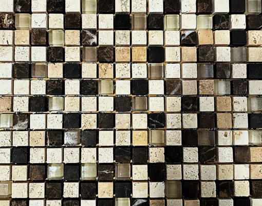 Imagen de MOSAICO PIEDRA/VIDRIO 30x30 PRIMI