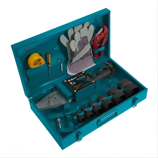 Imagen de TERMOFUSORA  análoga 1000WTS 20-63 CAJA CHAPA roja